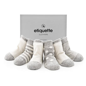 Cashmere Chic Baby Socks Gift Box 